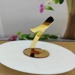 Číslovanie stolov na zlatom zrkadle 009 - Image 4