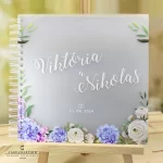 Svadobná kniha hostí pekných spomienok SK039